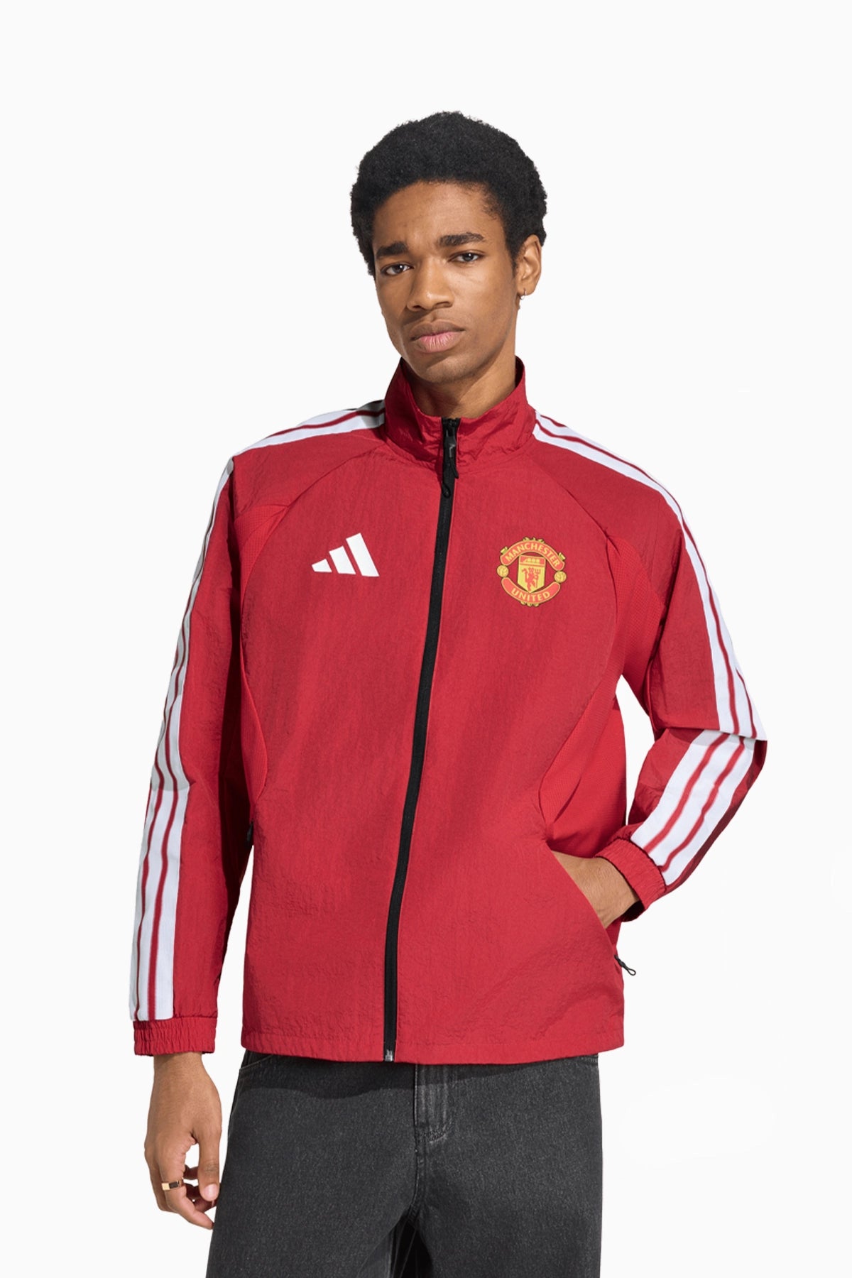 Блуза adidas Manchester United 26/27 Anthem (Червен) - KV6731