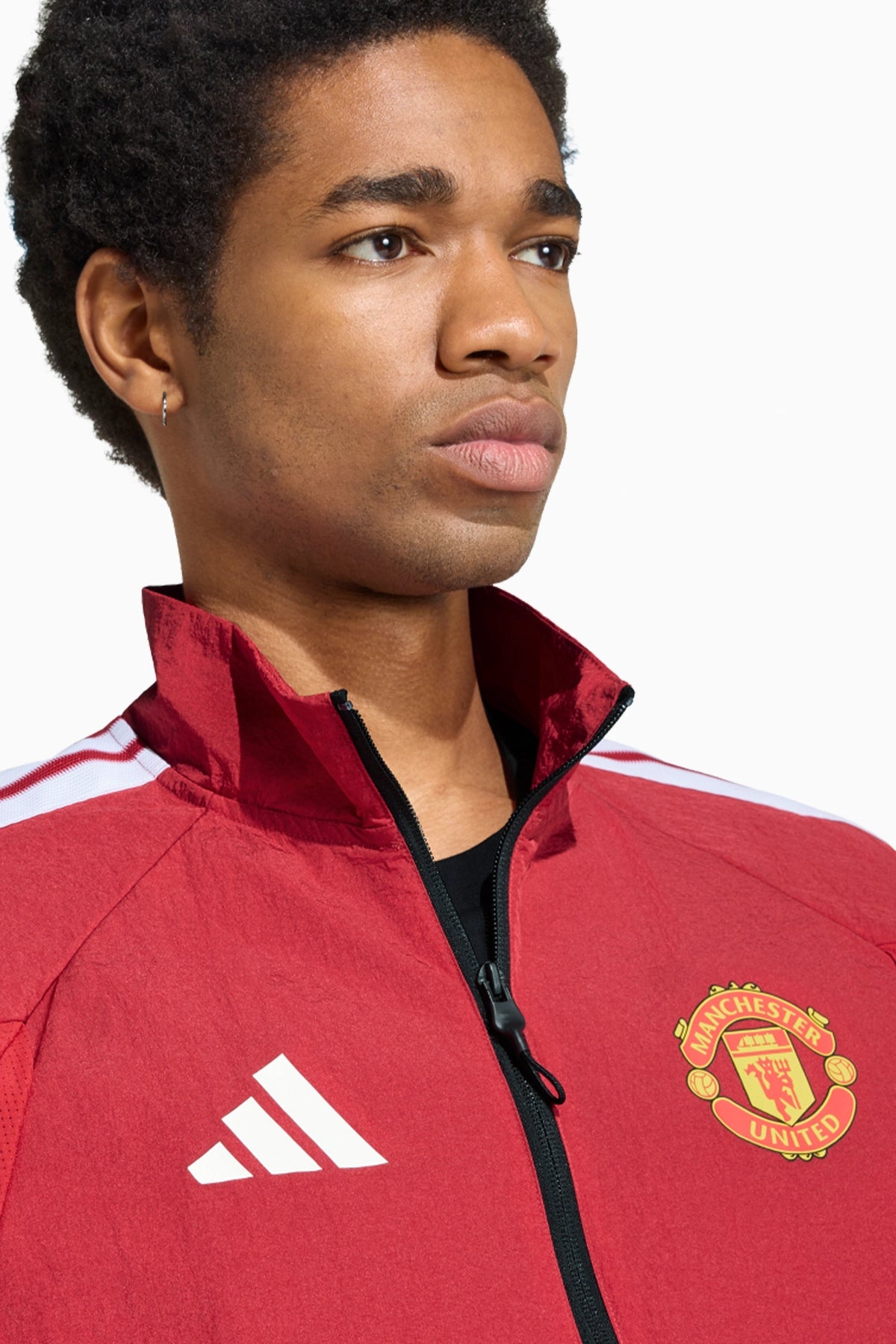 Блуза adidas Manchester United 26/27 Anthem (Червен) - KV6731 – снимка 3