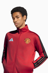Блуза adidas Manchester United 26/27 DNA Track Top (Червен) - KH4796 – снимка 3