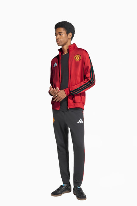 Блуза adidas Manchester United 26/27 DNA Track Top (Червен) - KH4796 – снимка 5