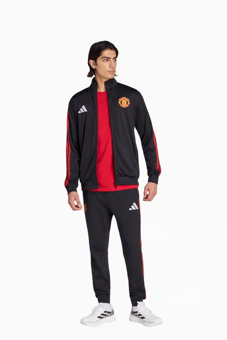 Блуза adidas Manchester United 26/27 DNA Track Top (Черен) - KH4797 – снимка 5