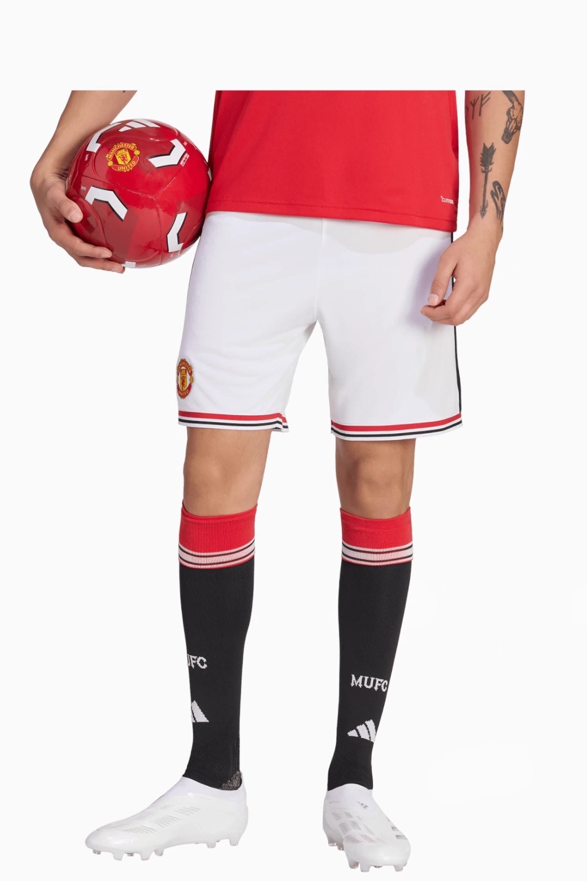 Шорти adidas Manchester United 26/27 Домакински екип (Бял) - KA6872