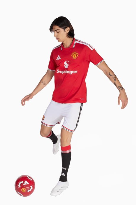 Шорти adidas Manchester United 26/27 Домакински екип (Бял) - KA6872 – снимка 5