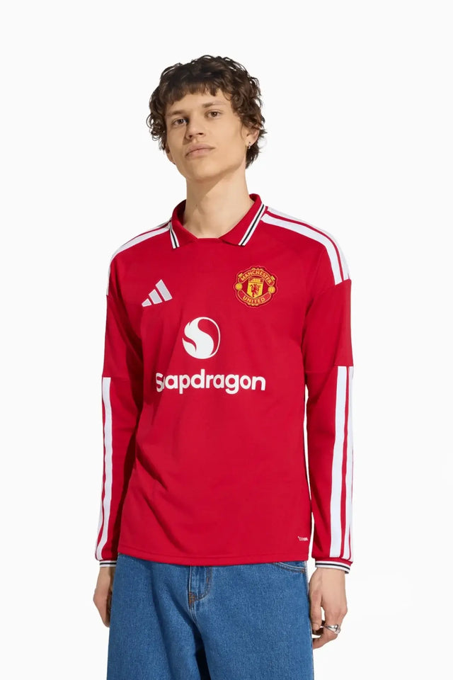 Тениска с дълги ръкави adidas Manchester United 26/27 като Домакин Replica (Червен) - KC4773