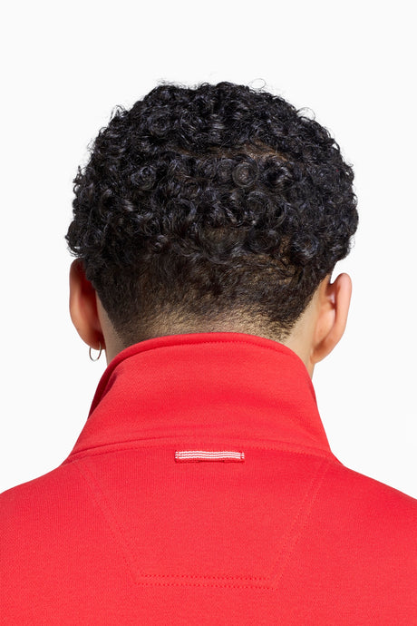Блуза adidas Originals Arsenal FC 26/27 EQT Half-Zip (Червен) - KG5130 – снимка 5