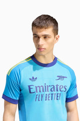 Тениска adidas Originals Arsenal FC 26/27 като Гост Goalkeeper (Син) - KB9966 – снимка 3