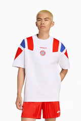 Тениска adidas Originals FC Bayern 26/27 EQT Tee (Бяла) - KG2290