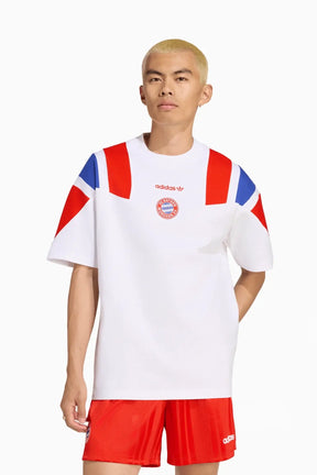 Тениска adidas Originals FC Bayern 26/27 EQT Tee (Бяла) - KG2290