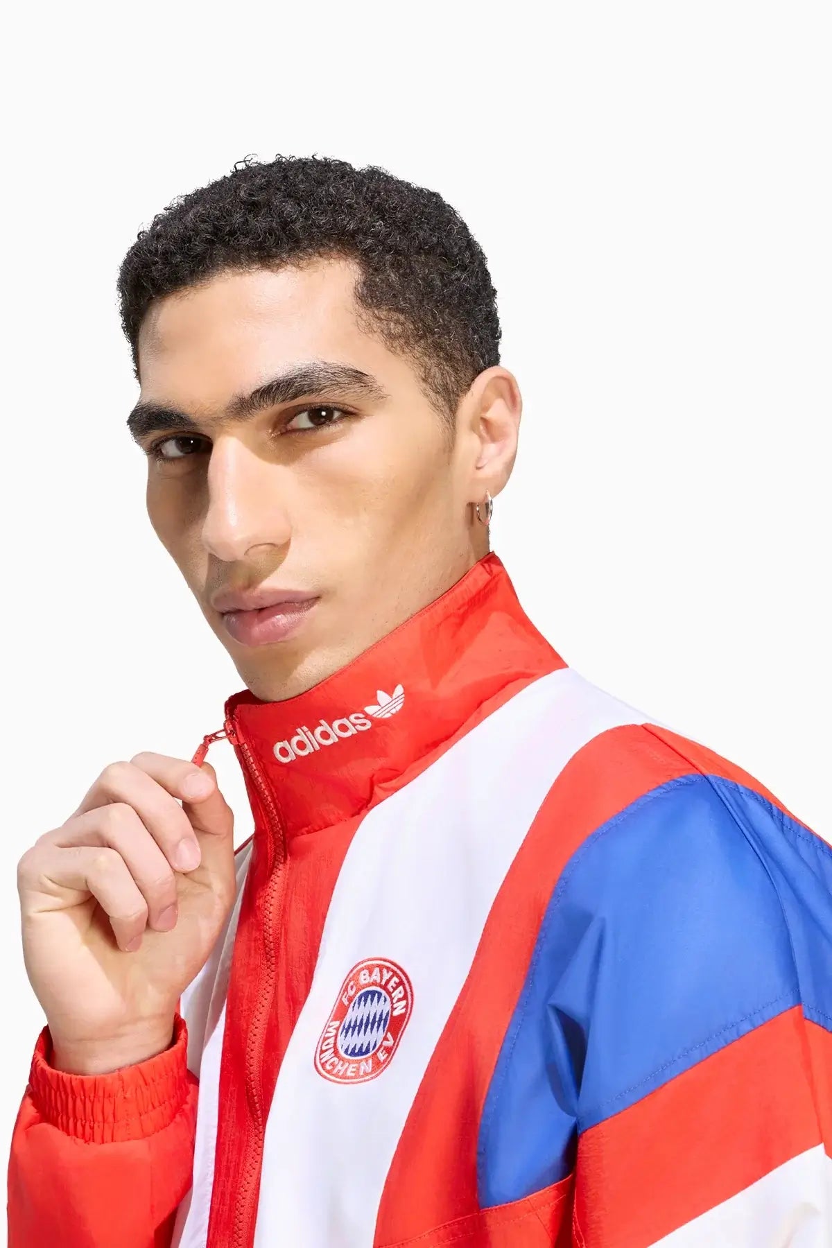 Блуза adidas Originals FC Bayern 26/27 EQT Track (Червен) - KG2289 – снимка 4