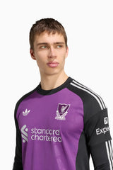 Тениска adidas Originals Liverpool FC 26/27 Away Goalkeeper Replica (Виолетова) - KT2081 – снимка 3