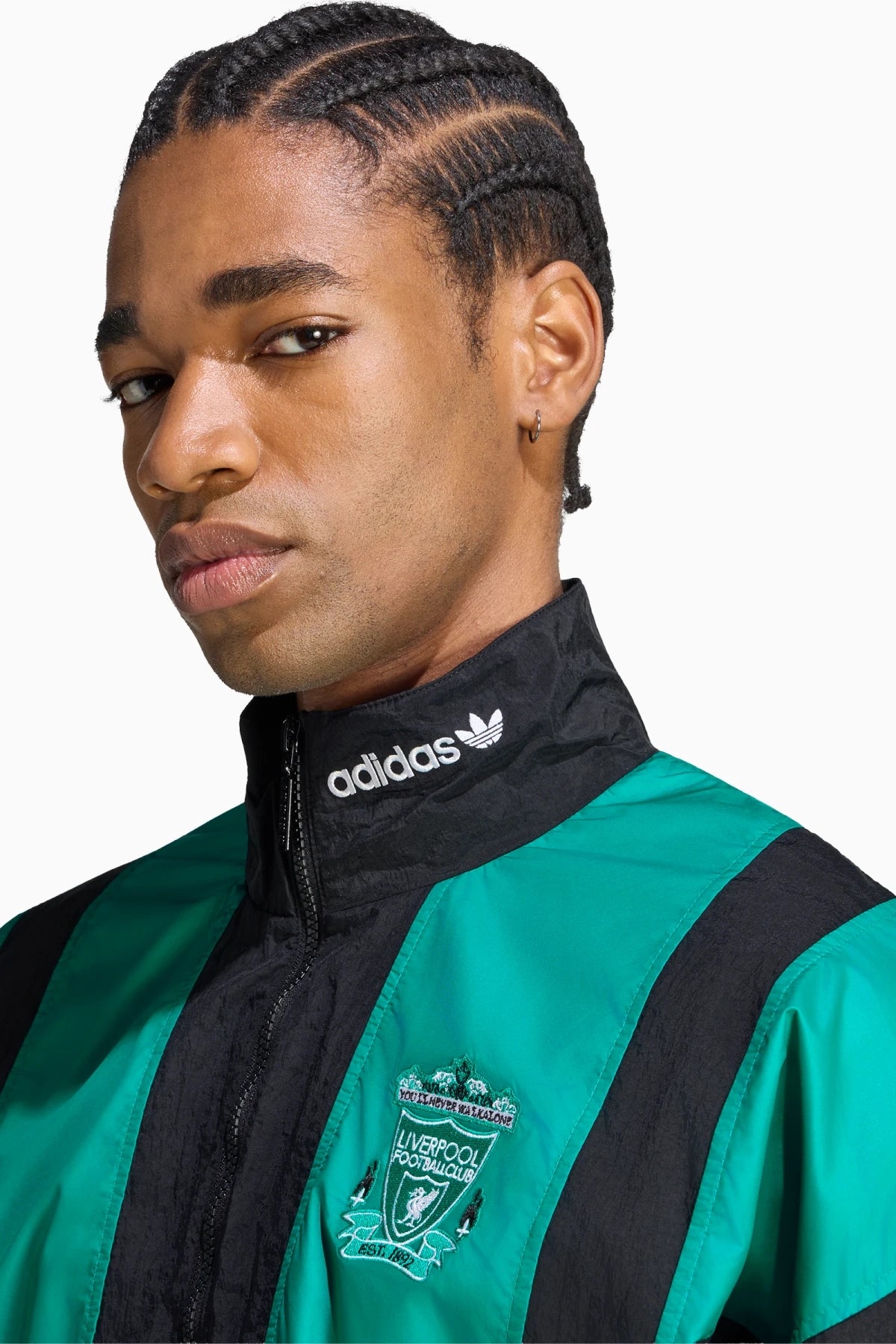 Блуза adidas Originals Liverpool FC 26/27 EQT Track (Черен) - KG2910 – снимка 3