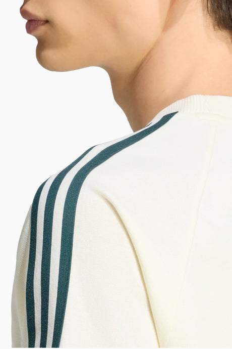 Тениска adidas Originals Real Madrid 26/27 3-Stripes (Бежов) - KG2973 – снимка 4