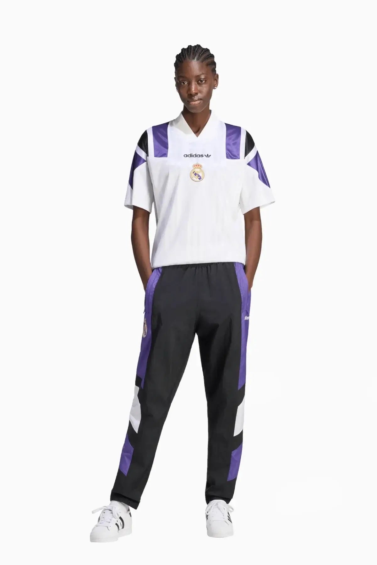Тениска adidas Originals Real Madrid 26/27 EQT (Бял) - KG2982 – снимка 5