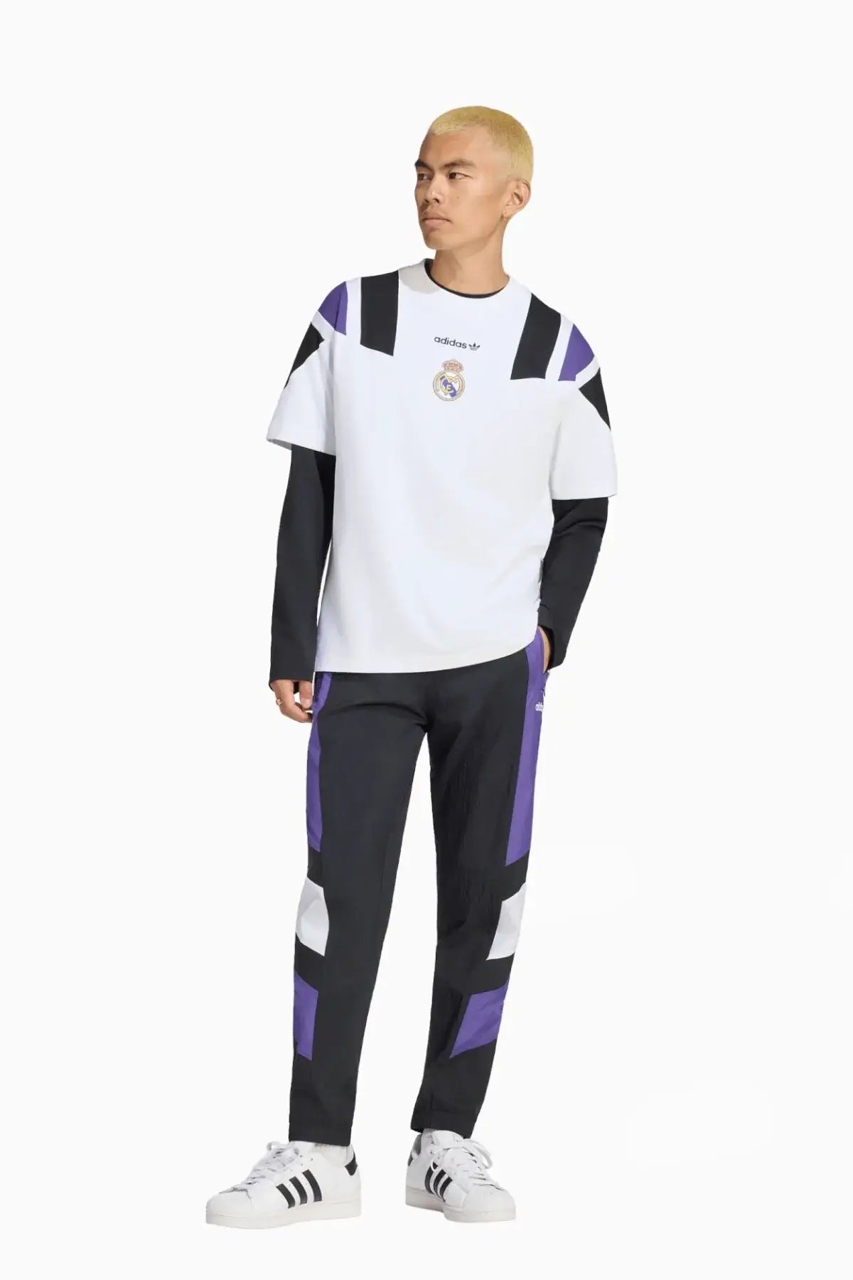 Тениска adidas Originals Real Madrid 26/27 EQT Tee (Бял) - KG2988 – снимка 5