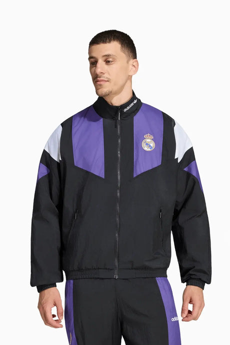 Блуза adidas Originals Real Madrid 26/27 EQT Track (Черен) - KG5373