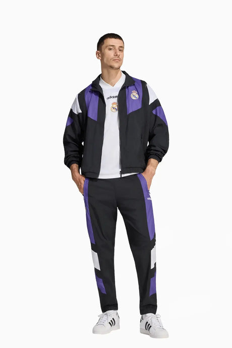 Блуза adidas Originals Real Madrid 26/27 EQT Track (Черен) - KG5373 – снимка 3