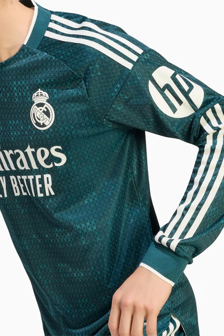 Тениска с дълги ръкави adidas Real Madrid 26/27 Away Authentic (Зелен) - KC3980 – снимка 3