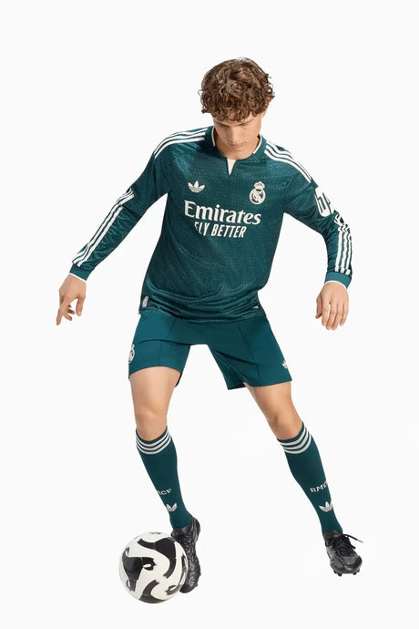 Тениска с дълги ръкави adidas Real Madrid 26/27 Away Authentic (Зелен) - KC3980 – снимка 5