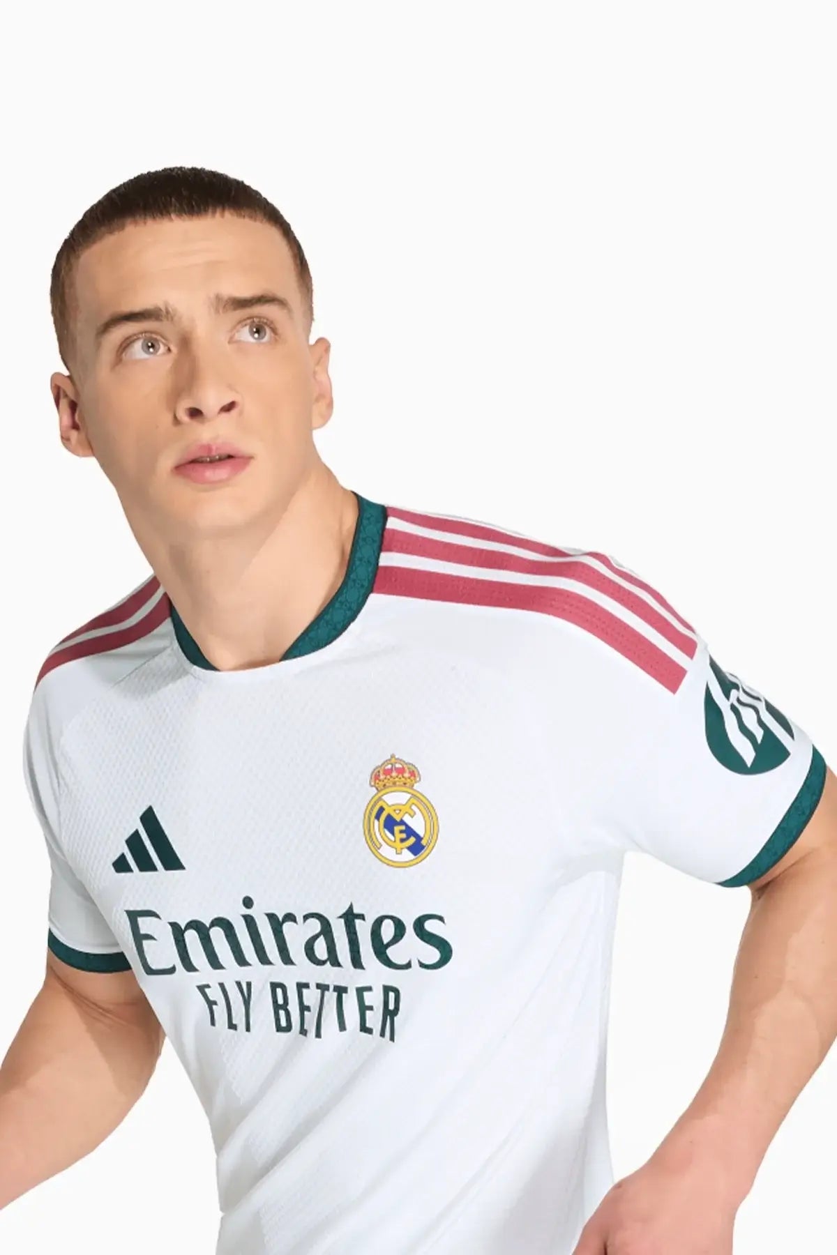 Тениска adidas Real Madrid 26/27 Home Authentic (Бял) - JZ7218 – снимка 3