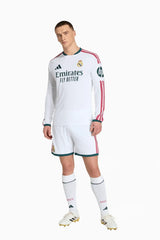 Тениска с дълги ръкави adidas Real Madrid 26/27 Home Authentic (Бял) - KC3943 – снимка 5