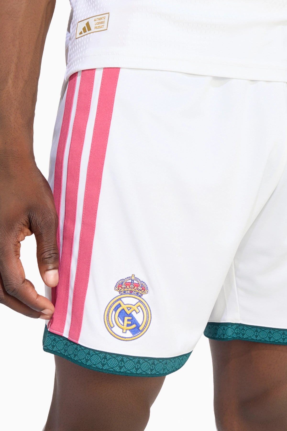 Шорти adidas Real Madrid 26/27 Домакински екип (Бял) - JZ7214 – снимка 3