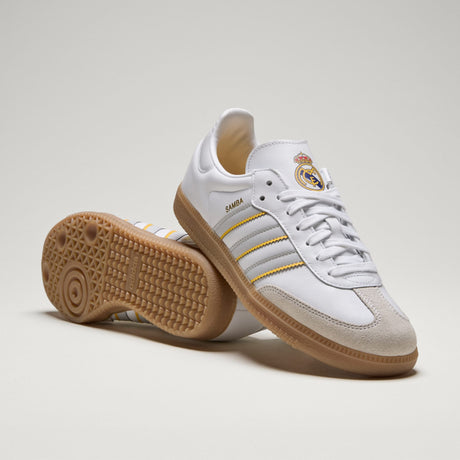 Мъжки маратонки adidas Samba Real Madrid Cloud White Grey Gum - JQ4038