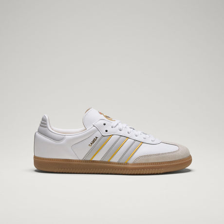 Мъжки маратонки adidas Samba Real Madrid Cloud White Grey Gum - JQ4038 – снимка 3