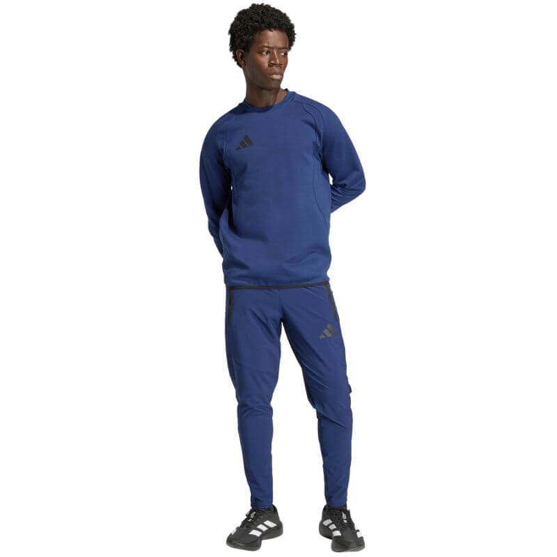 Мъжка блуза adidas Tiro 26 Travel Crew (Тъмносиньо) - KD1145 – снимка 7