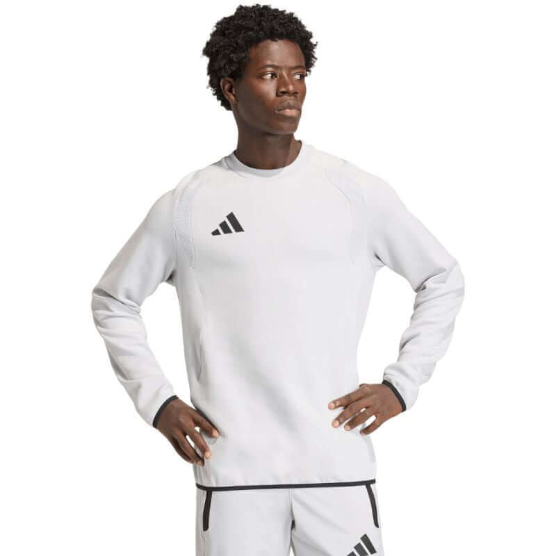 Мъжка блуза adidas Tiro 26 Travel Crew (Бяла) - KD3323 – снимка 2