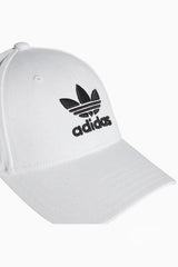 Шапка adidas Trefoil Baseball (Бяла) - FJ2544 – снимка 3