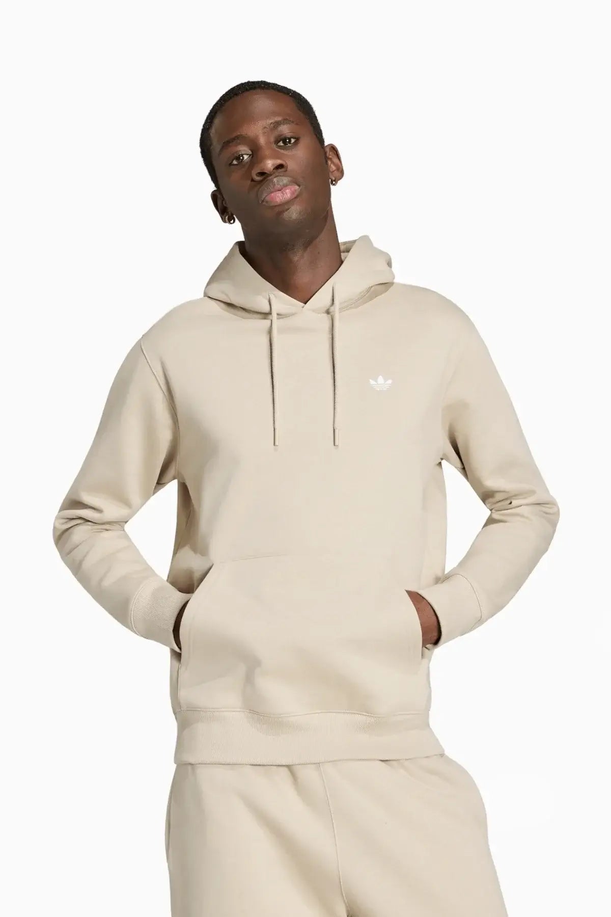 Блуза Adidas Trefoil Essentials Hoodie (Бежов) - KS9805 – снимка 2