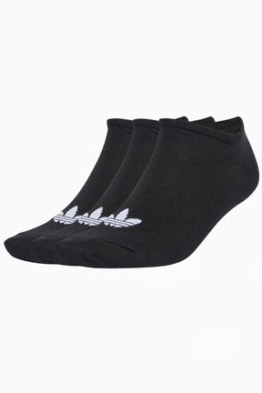 Чорапи adidas Trefoil Liner 3 чифта (Черен) - JV7399