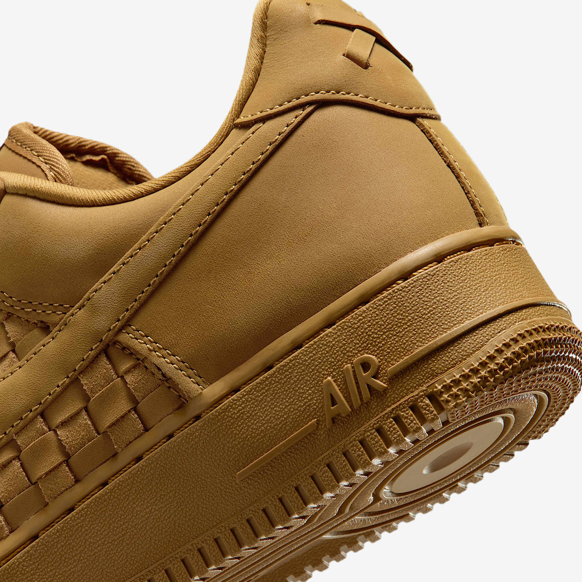 Мъжки маратонки Nike Air Force 1 Low Retro Premium Woven Wheat - IM5755-700 – снимка 8