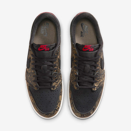Мъжки маратонки Jordan 1 Retro Low OG Laser Black University Red - IV6750-001 – снимка 4