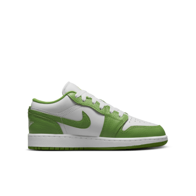 Маратонки Air Jordan 1 Low SE Chlorophyll - HF4779-100 – снимка 3