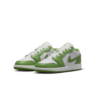 Маратонки Air Jordan 1 Low SE Chlorophyll - HF4779-100 – снимка 5