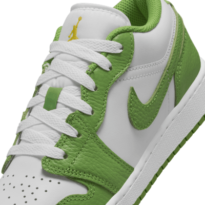 Маратонки Air Jordan 1 Low SE Chlorophyll - HF4779-100 – снимка 7