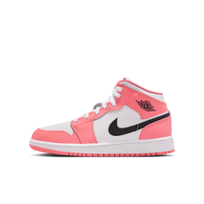 Маратонки Air Jordan 1 Mid Pink Gaze - DQ8423-602