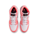 Маратонки Air Jordan 1 Mid Pink Gaze - DQ8423-602 – снимка 4