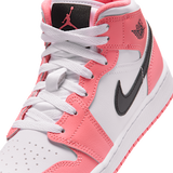 Маратонки Air Jordan 1 Mid Pink Gaze - DQ8423-602 – снимка 7