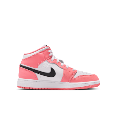 Маратонки Air Jordan 1 Mid Pink Gaze - DQ8423-602 – снимка 3