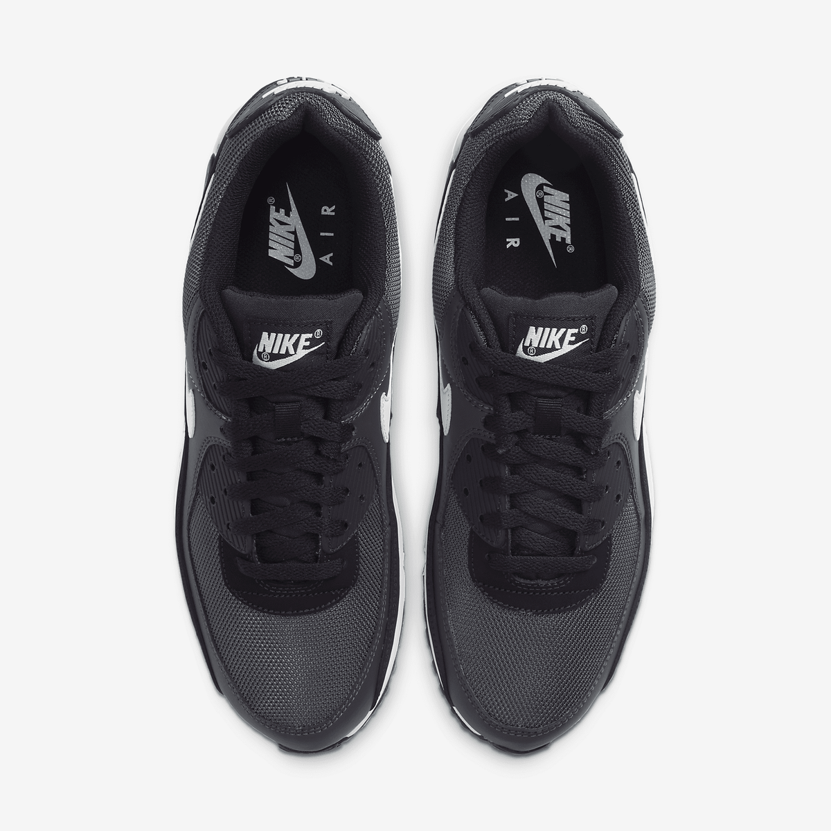 Мъжки маратонки Nike Air Max 90 Iron Grey Dark Smoke Grey Black - CN8490-002 – снимка 4
