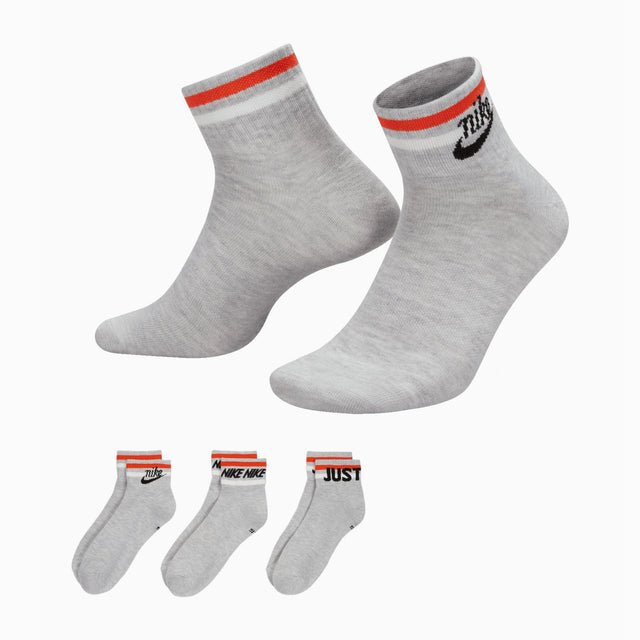 Чорапи Nike Everyday Essential 3-Pack (Сив) - DX5080-050