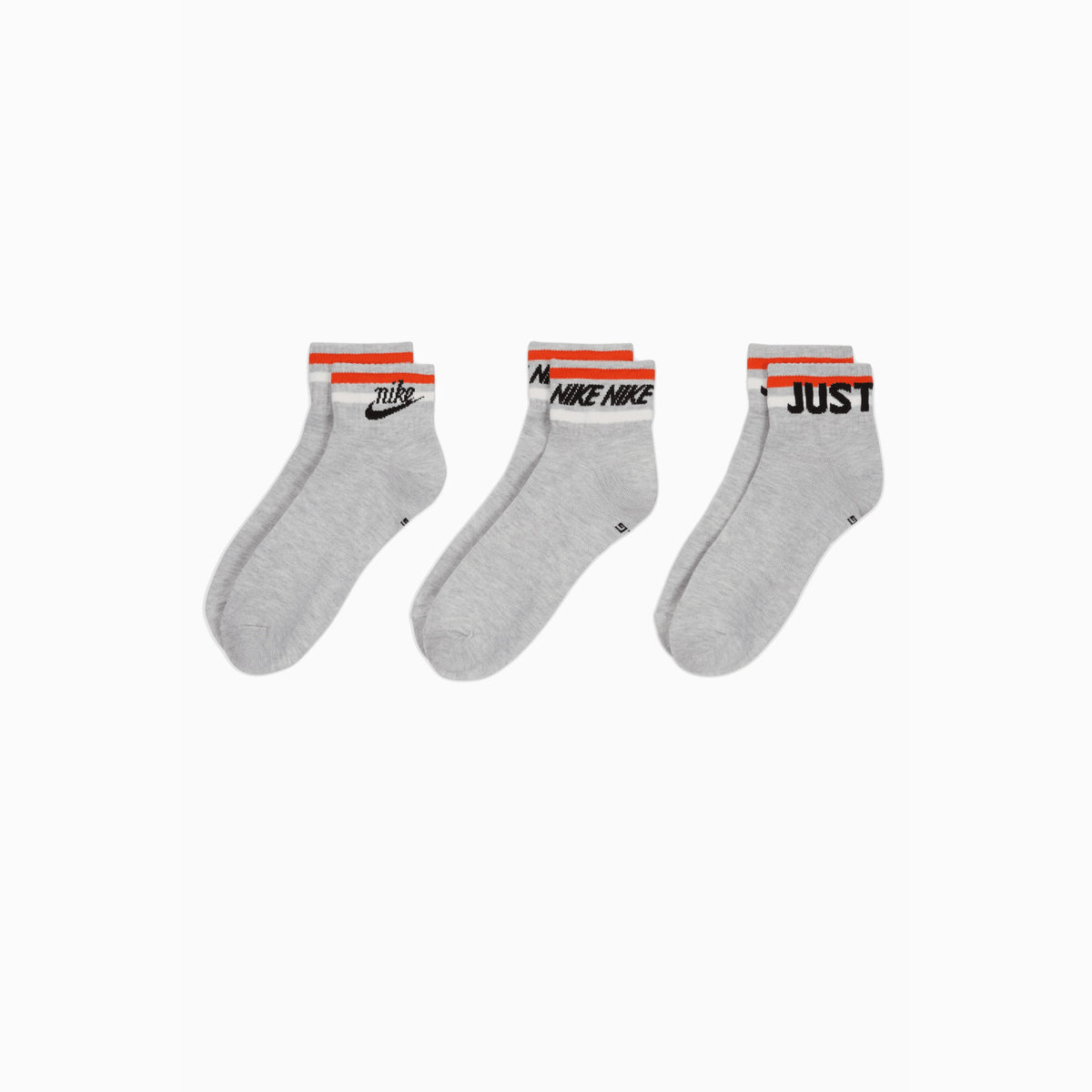 Чорапи Nike Everyday Essential 3-Pack (Сив) - DX5080-050 – снимка 2