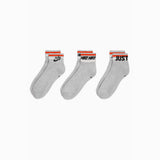 Чорапи Nike Everyday Essential 3-Pack (Сив) - DX5080-050 – снимка 2