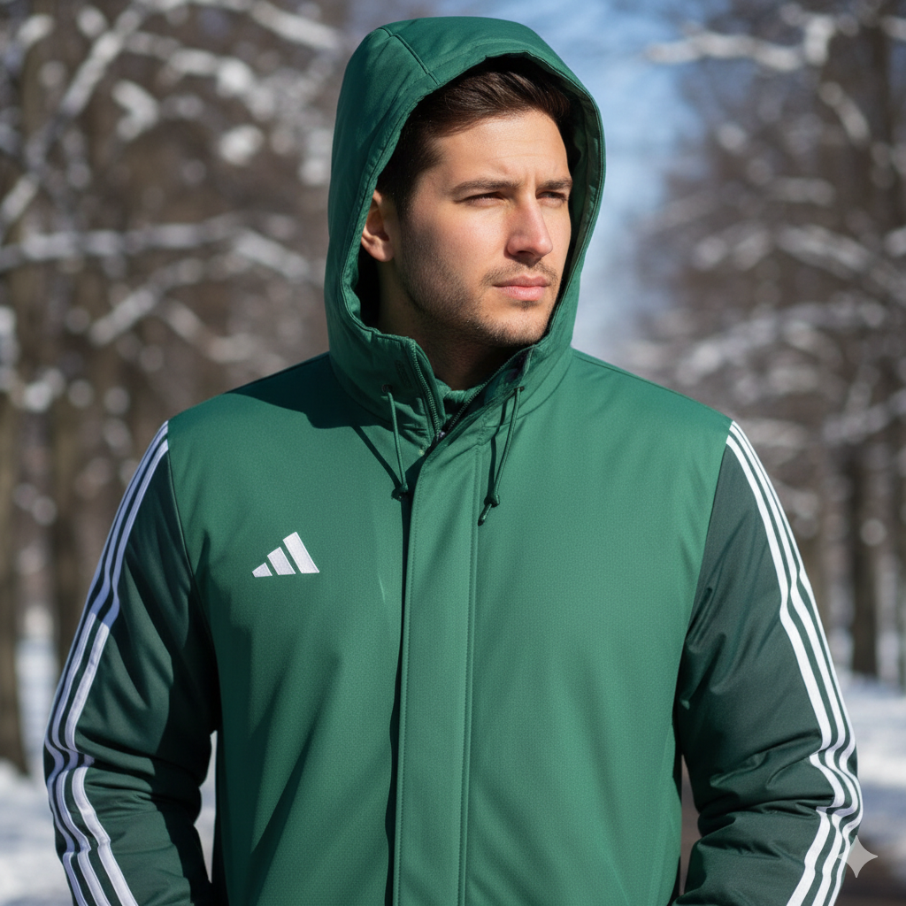 Мъжко яке MI TEAM PREMIUM WINTER PARKA - HT6465-476