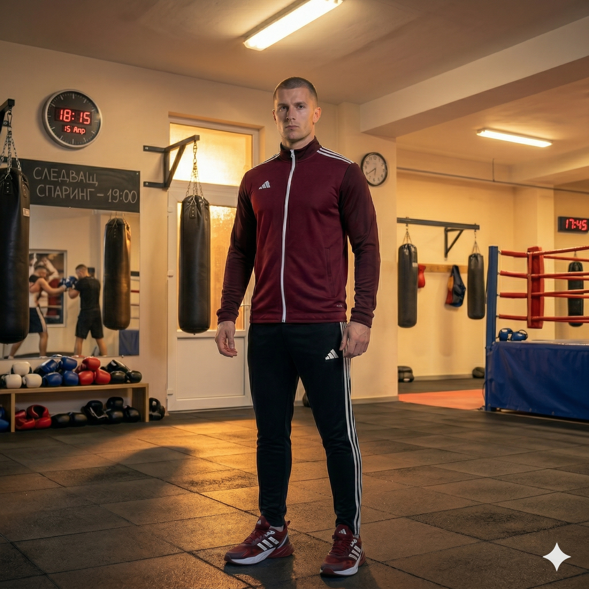Мъжки спортен екип MI ENTRADA LIMITED TRACKSUIT - IA0416-02