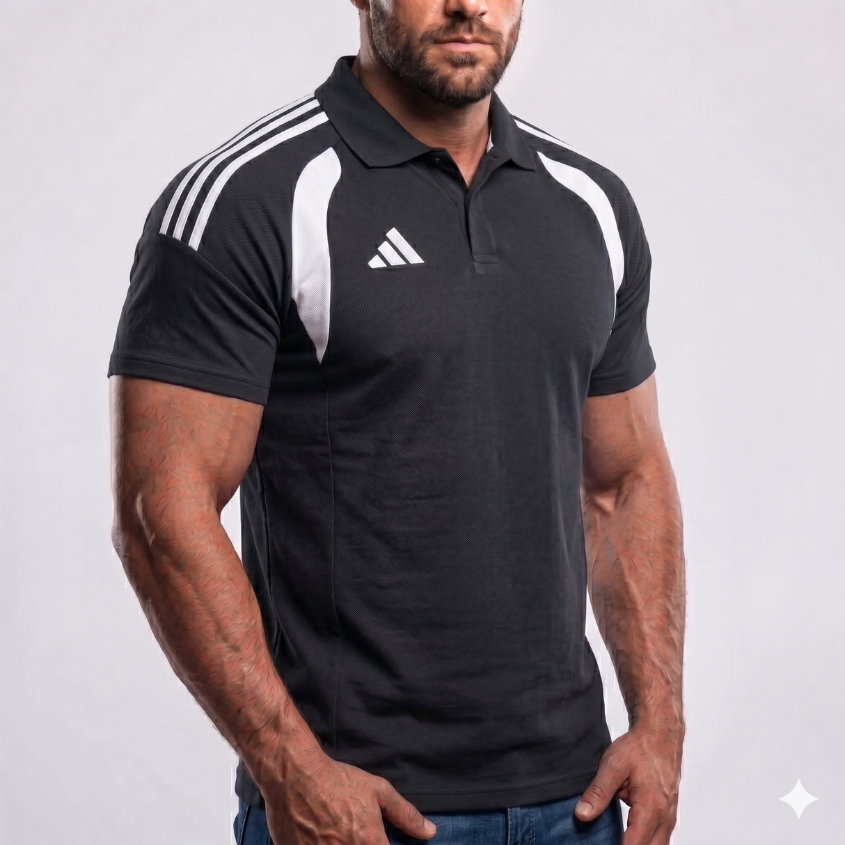 Мъжка тениска TIRO 26 POLO LIFESTYLE - KF3397
