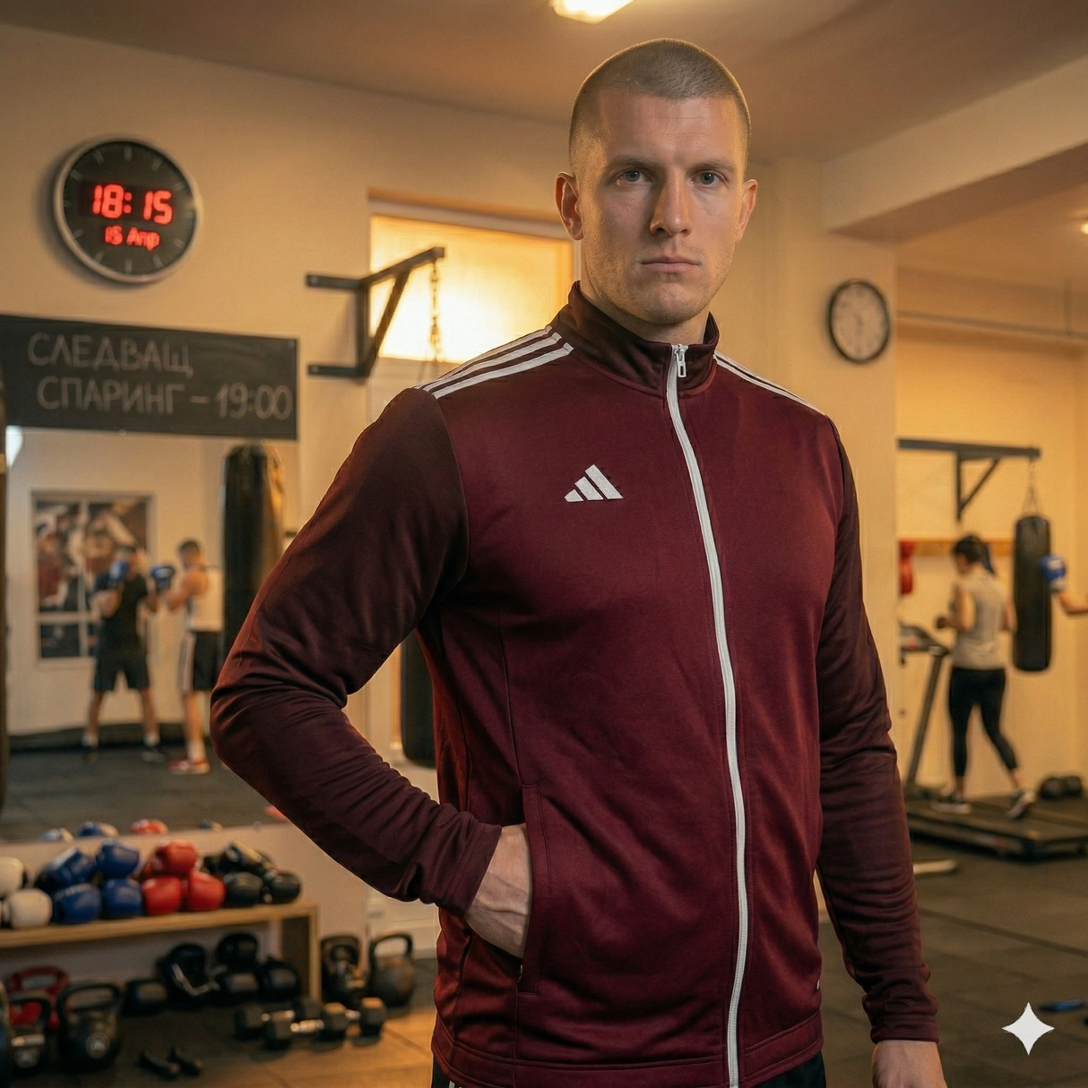 Мъжки спортен екип MI ENTRADA LIMITED TRACKSUIT - IA0416-02