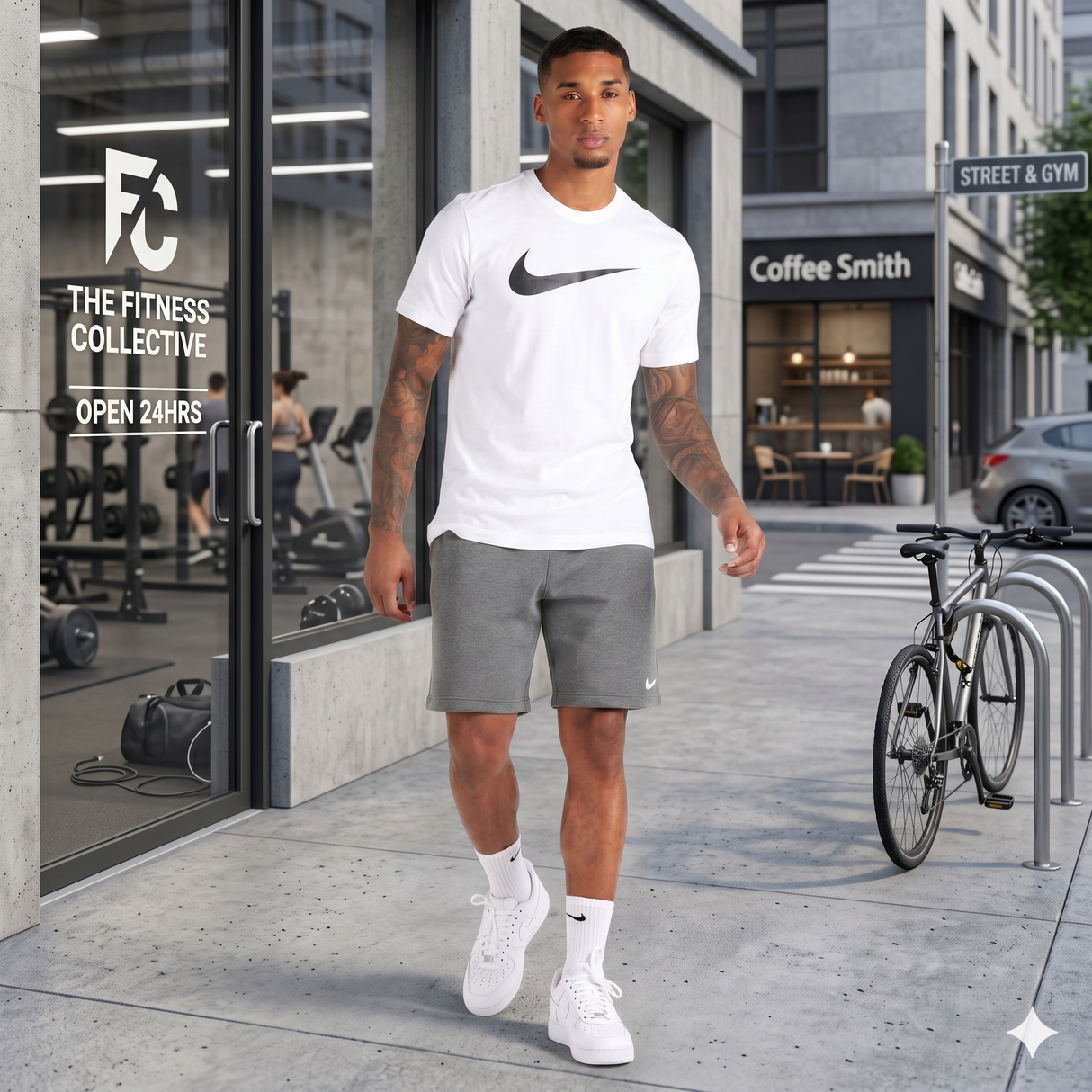 Спортен комплект PARK 26 FLEECE SET - CW6936-100 / IB1238-063